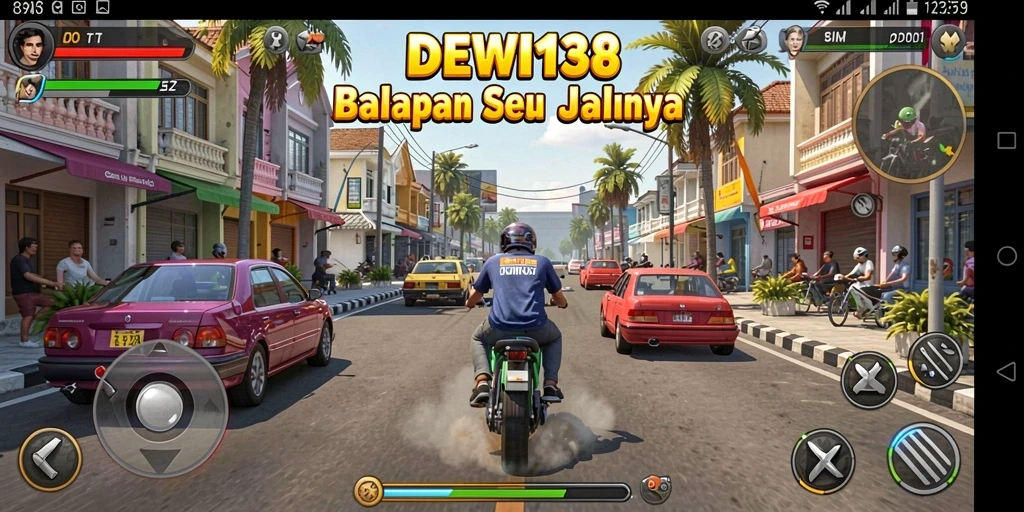 Gameplay seru di DEWI138 dengan aksi balapan yang mendebarkan.