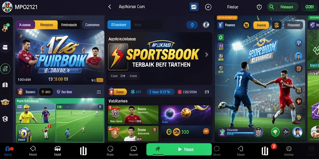 Tampilan menarik dari gameplay Sportsbook MPO2121.