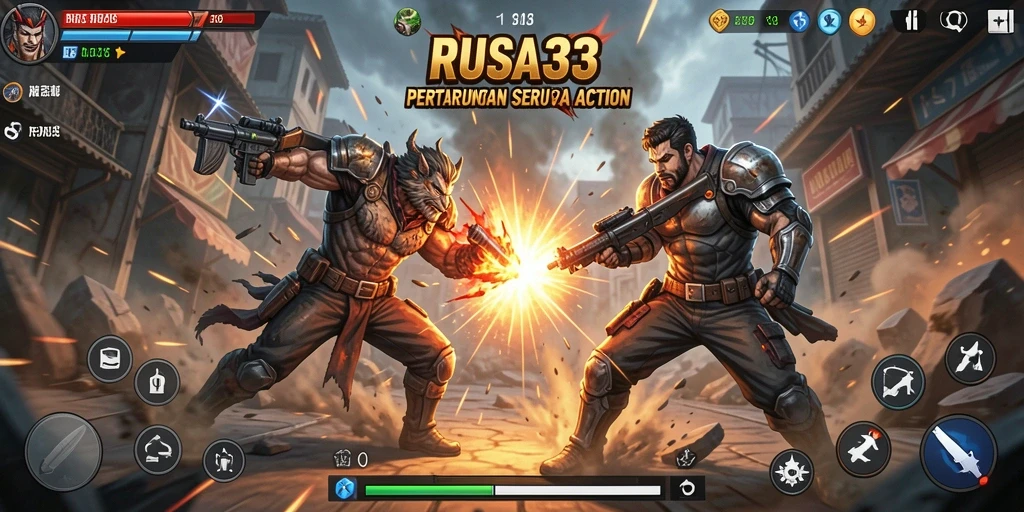 Gameplay RUSA33 yang mendebarkan dan penuh aksi.